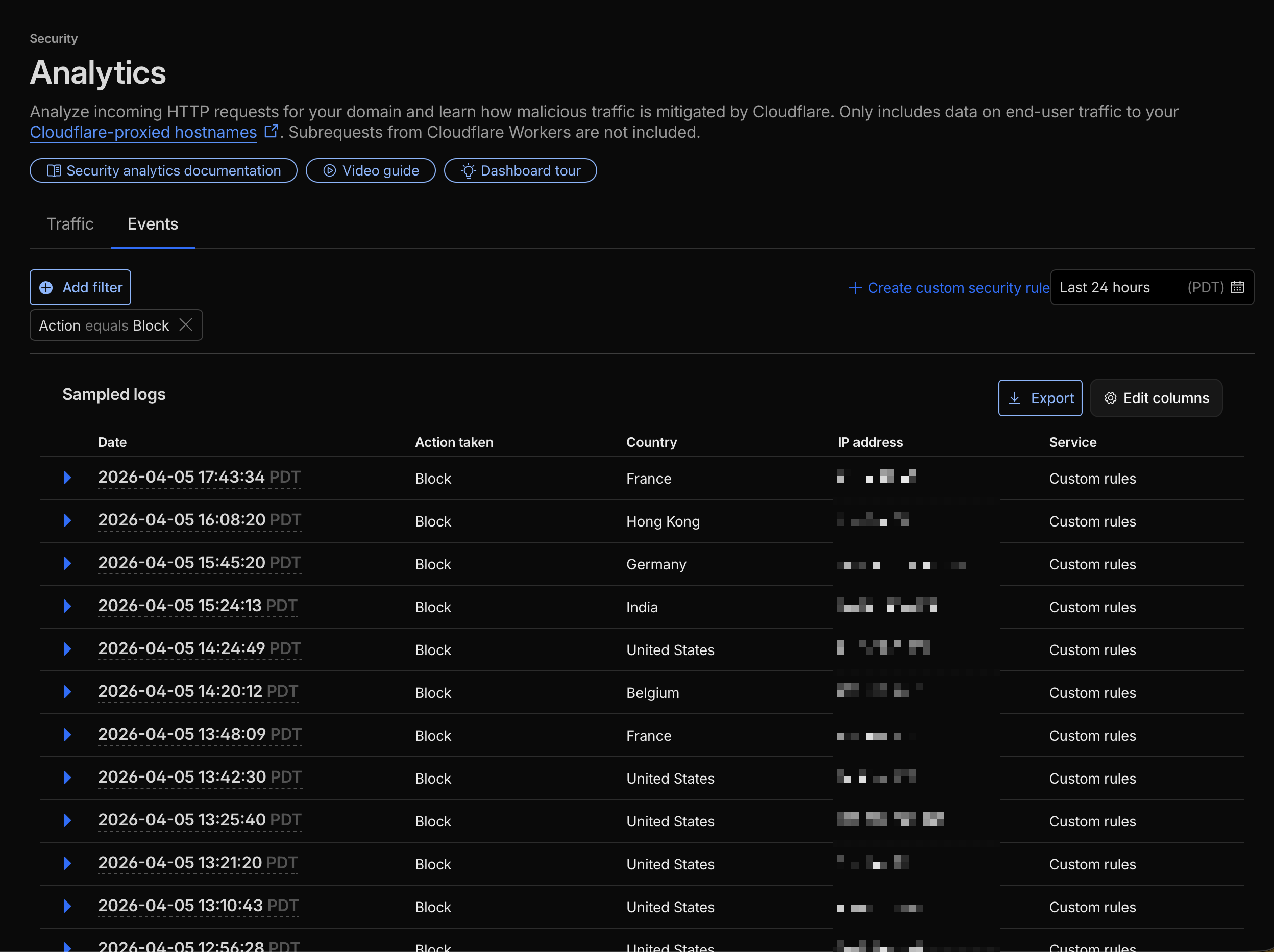 sanitized fail2ban config